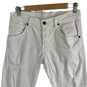 Citizens For Humanity White Distressed Jeans